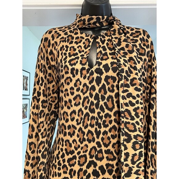 Kate Spade leopard print dress Size Medium - Picture 12 of 13